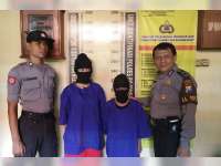 Dua Orang Pelaku Ditangkap Polisi, Saat Pesta Sabu di Dalam Kamar Hotel