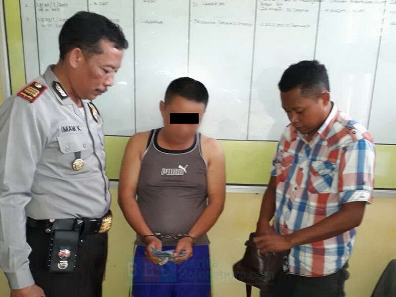 Polsek Kanor Amankan Pelaku Pencurian di MI Islamiyah