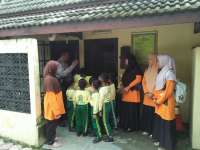 Kenalkan Tertib Lalu Lintas Sejak Dini, TK ABA 3 Pekuwon Kunjungi Polsek Sumberrejo