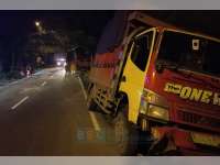 Empat Kendaraan Terlibat Kecelakaan Karambol di Baureno