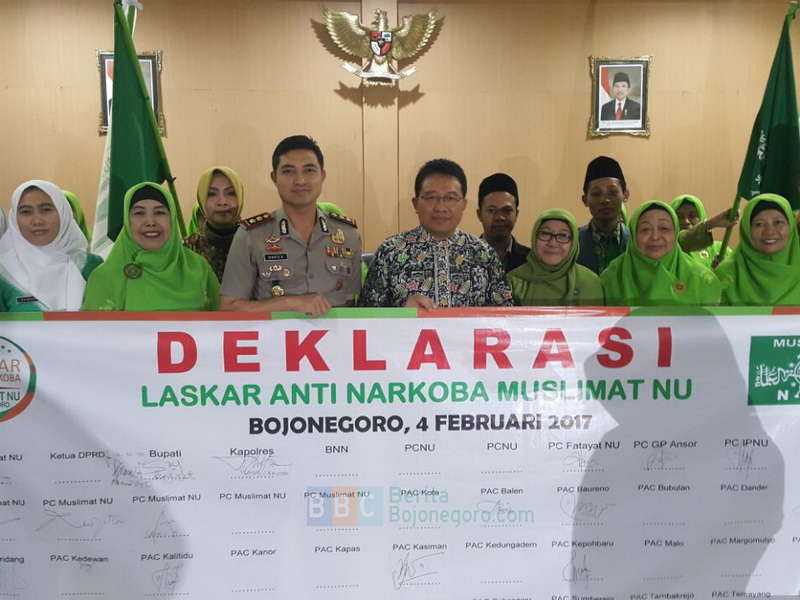 Laskar Anti Narkoba Muslimat NU Dideklarasikan