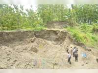 Kapolres Sidak Lokasi Longsornya Galian Pasir Darat di Kalitidu, Yang Sebabkan Korban Jiwa