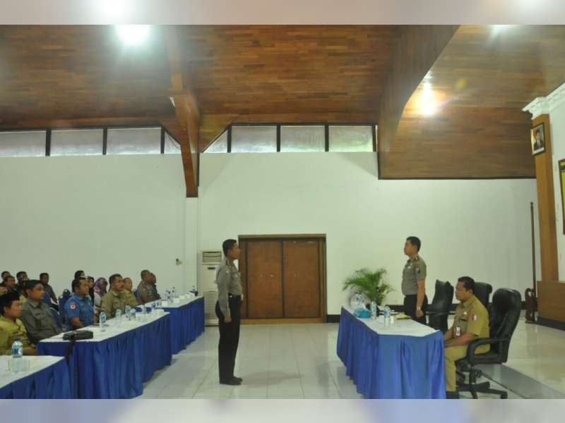 Persiapkan Apel Besar Saka Bhayangkata Se Jatim, Polres Bojonegoro Gelar Rakor