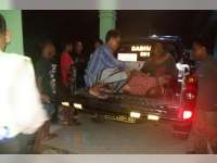 Diduga Pengendara Dalam Kondisi Mabuk, Motor Tabrak Pembatas Jalan