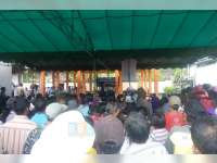 Polsek Kedungadem Beri Pengamanan Kampanye Calon Kepala Desa Kepohkidul