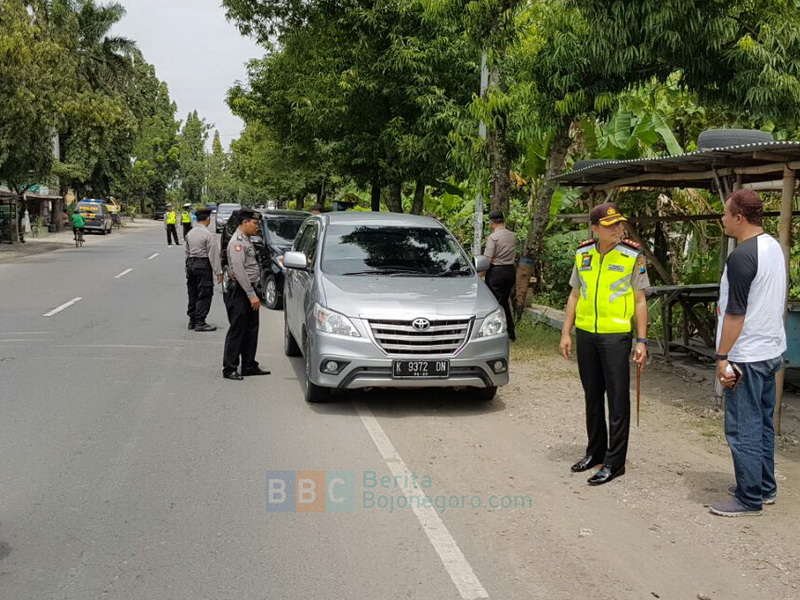 Demi Keamanan Pengendara, Polres Bojonegoro Gelar Operasi Simpatik