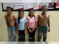 Polsek Kasiman Kembali Amankan 4 Remaja Anak Punk Untuk Diberikan Pembinaan