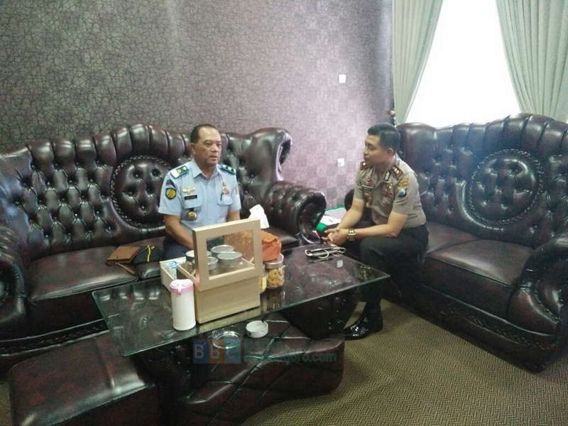 Kepala Bapas  yang Baru Kunjungi Polres Bojonegoro