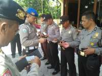 Pantau Disiplin Anggota, Sie Propam Polres Sidak Polsek Jajaran