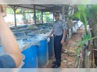 Ratusan Drum Arak Diamankan Polres Tuban