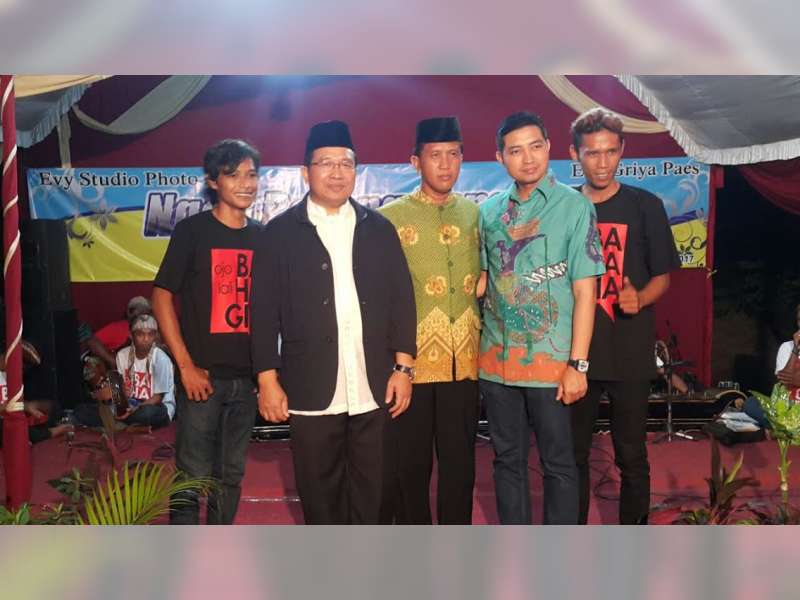 Hadir Bersama Bupati di Tasyakuran Khitan Warga Ledok Kulon, Kapolres Imbau Kamtibmas