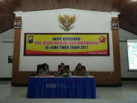 Polres Bojonegoro Matangkan Persiapan Apel Besar Saka Bhayangkara