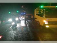 Pikap Seruduk Grand Max di Sumberrejo, Penumpang Pikap Patah Kaki