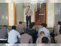 Kapolres Bojonegoro Ajak Anggota Jadikan Pekerjaan Sebagai Sarana Ibadah