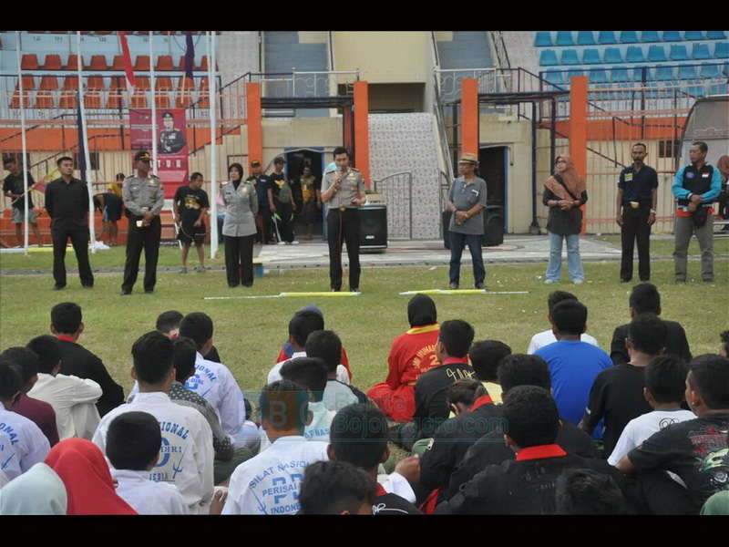 Kapolres Cek Gladi Bersih Apel Besar Saka Bhayangkara