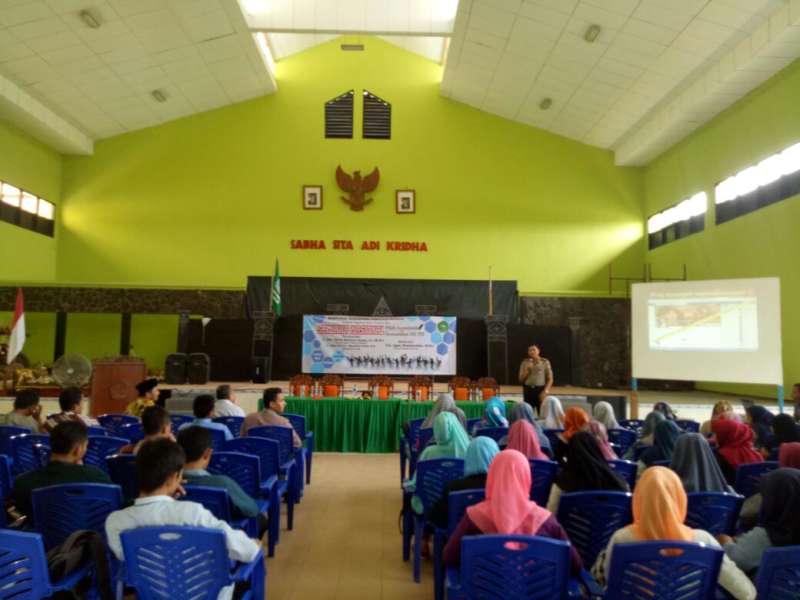 Kapolres Paparkan Tentang Cyber Crime Kepada Mahasiswa IAI Sunan Giri Bojonegoro