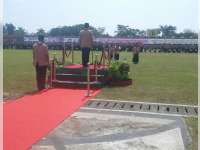 Foto Apel Besar Saka Bhayangkara di Stadion Letjend H Soedirman