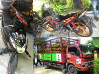 Motor Lawan Truk di Balen, 2 Orang Luka Berat