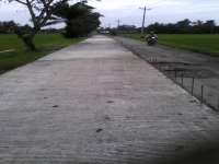 Tahun Ini Pemkab Bojonegoro Akan Bangun 20 Titik Jalan Cor Beton