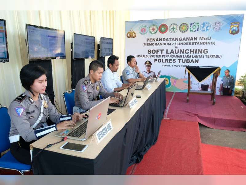 Baru, Polres Tuban Perkenalkan Aplikasi Siskaldu