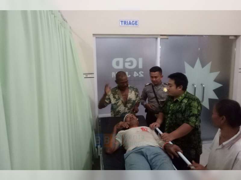 Pengendara Sepeda Motor Tabrak Pejalan Kaki di Malo