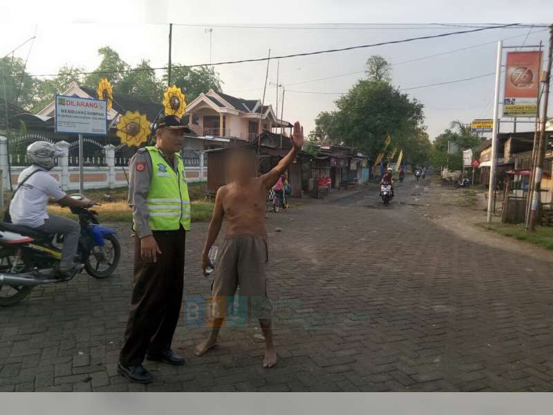 Polisi Amankan Seorang  Warga Yang Alami Gangguan Jiwa