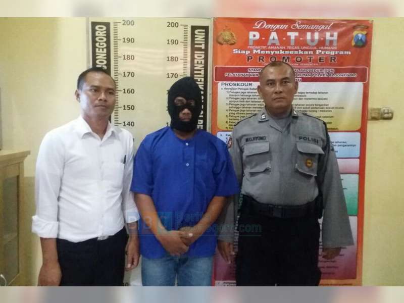 Polres Bojonegoro Amankan Seorang Warga Jombang, Diduga Pengedar Sabu