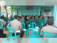 Polsek Dander Kawal Rapat Pencabutan Calon Kepala Desa Sumberagung