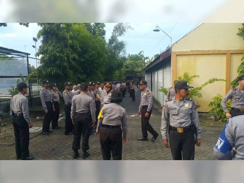 Alarm Darurat Berbunyi di Mapolres, Anggota Berhamburan Lakukan Pengamanan