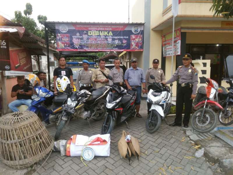 Polsek Purwosari Gerebek Arena Sabung Ayam
