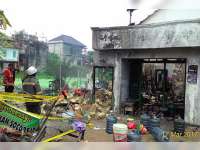 Kebakaran Rumah Toko di Jenu, Kerugian Diperkirakan Capai Rp 100 Juta