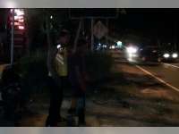 Honda CB Tabrak Truk Box, Pengendara CB Terluka