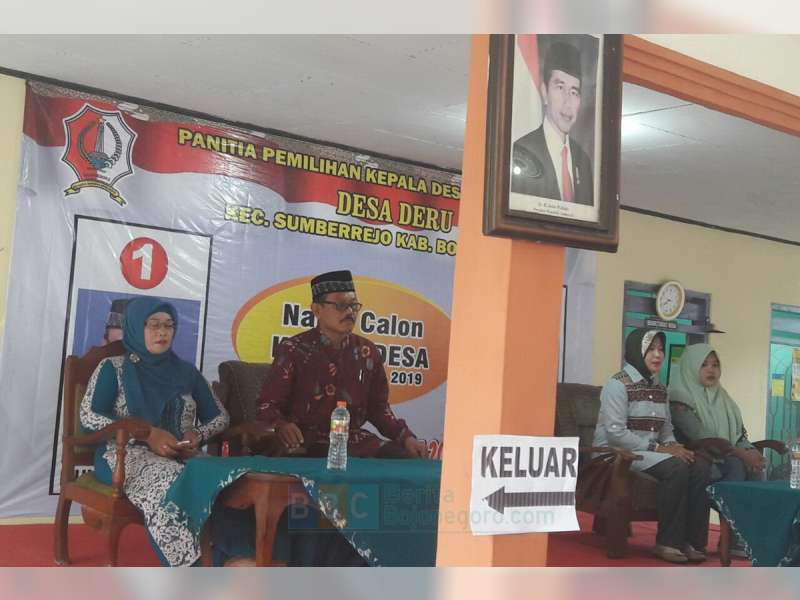 Mulyono Terpilih Jadi Kepala Desa Deru Kecamatan Sumberrejo