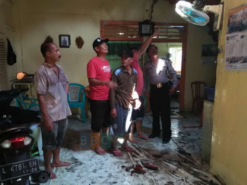 Ditinggal Main ke Tetangga, Satu Rumah di Sumberrejo Terbakar