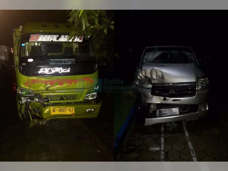 Rem Blong, Truk Tabrakan dengan APV di Margomulyo