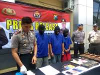 Polres Bojonegoro Amankan 3 Pelaku  Penadah Kendaraan Roda Empat