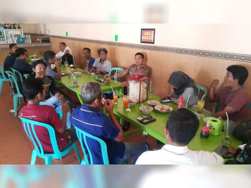 Pererat Kemitraan, Kapolres Bojonegoro Sarapan&nbsp;Bareng Awak Media