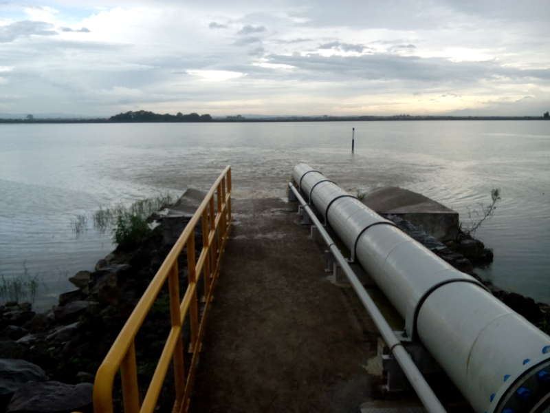Musim Hujan, Waduk Buatan Lapangan Banyu Urip Tampung Air