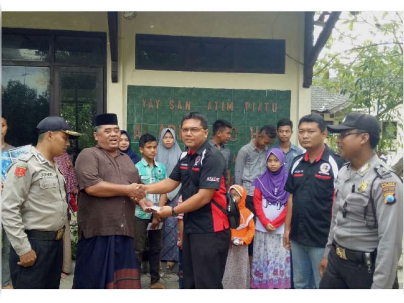 TTNT Polres Bojonegoro Santuni Yayasan Panti Asuhan di Mojoranu Dander