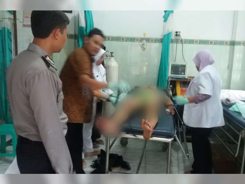 Vixion Hantam Truk, Pengendara Vixion Patah Kaki