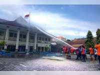 Persiapan Akreditasi, PN Bojonegoro Lakukan Simulasi Bencana