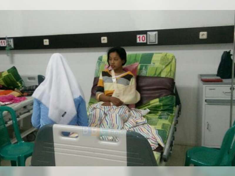 Kecelakaan Tunggal di Baureno, Seorang Luka Berat, Seorang Lainnya Luka Ringan