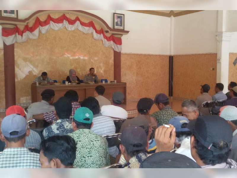 Lagi, Warga Kanor dan Rengel, Bahas Penambangan Pasir Bengawan Solo