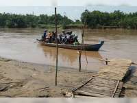 Pagi ini Bojonegoro Kota Kembali di Bawah Siaga, Trend Terus Turun