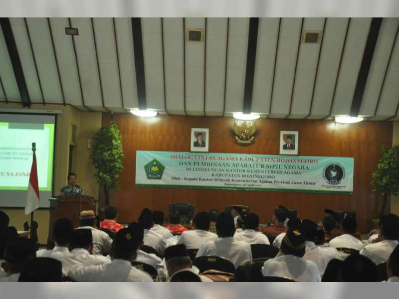 Kapolres Bojonegoro Hadiri Dialog Lintas Agama