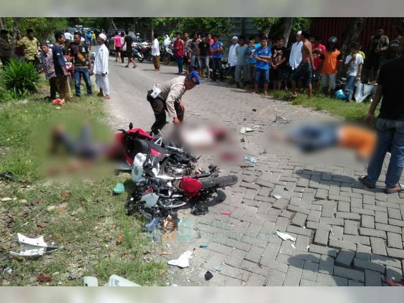 Tabrakan CBR Kontra Vario di Kepohbaru, 2 Orang Pengendara Sama-Sama Meninggal Dunia