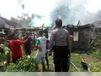 Kebakaran Rumah Warga di Kanor, Kerugian Diperkirakan Capai Rp 250 Juta
