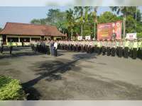 Kapolres Bojonegoro Pimpin Apel Siaga Satu, Peringatan May Day