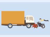 Tubruk Truk di Dander, Pengendara  Supra Luka-Luka