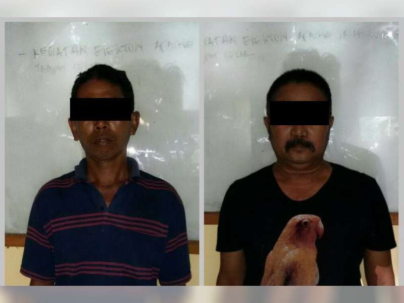 Asyik Main Judi Kartu di Pasar,  Dua Warga Sekar Diciduk Polisi